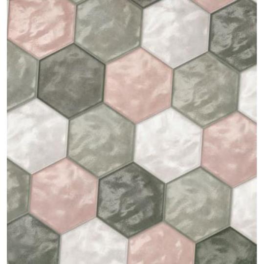 rozsaszin hexagon csempe modern fenyes csempe furdoszoba felujitas cukraszda felujitas lakas felujitas.JPG